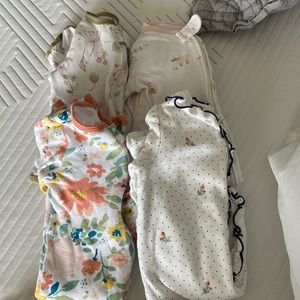Girls Footie PJs 6-9m